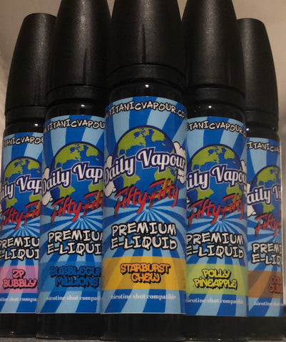 Daily Vapour 50/50 Shortfills